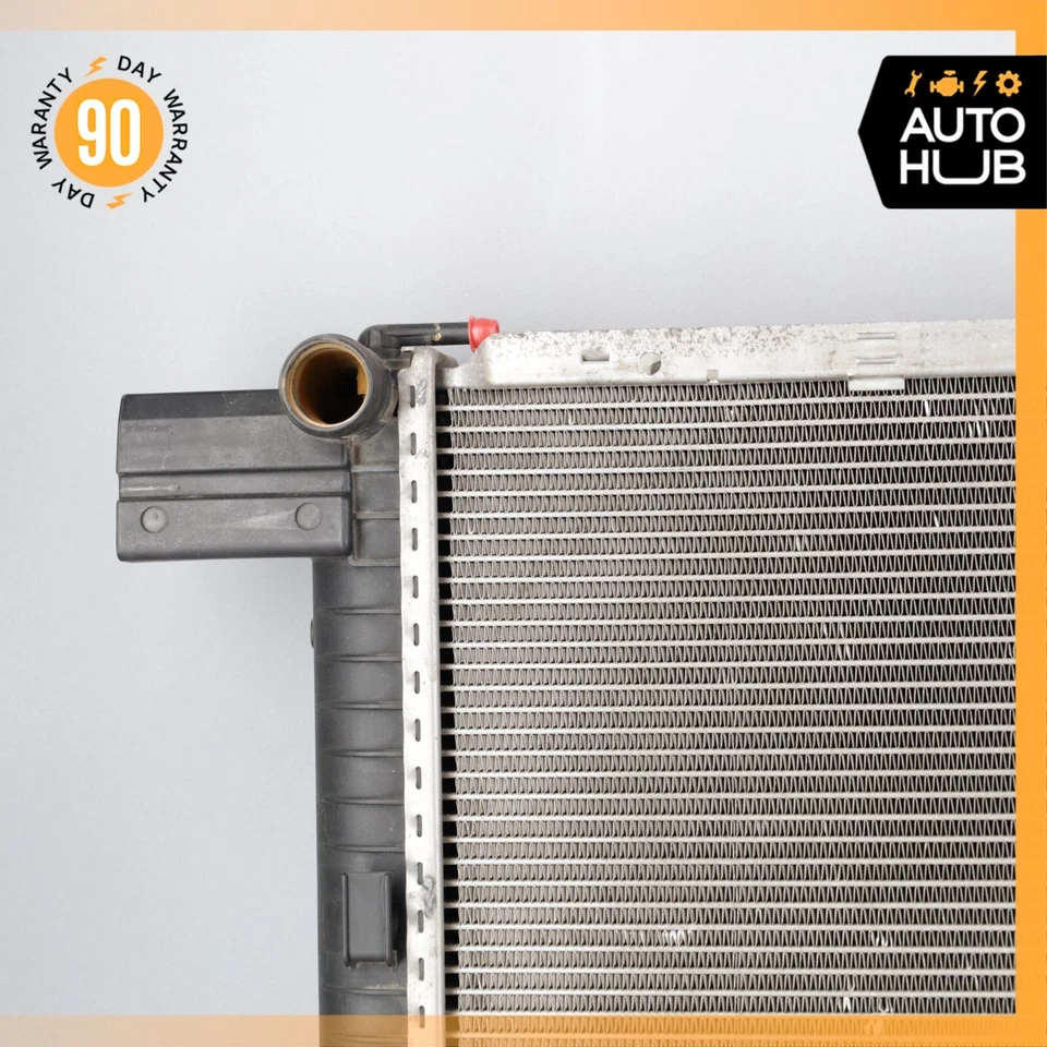 90-91 Mercedes R129 300SL Motor Refrigeración Radiador Aire A/C Condensador OEM Foto 3 de 4