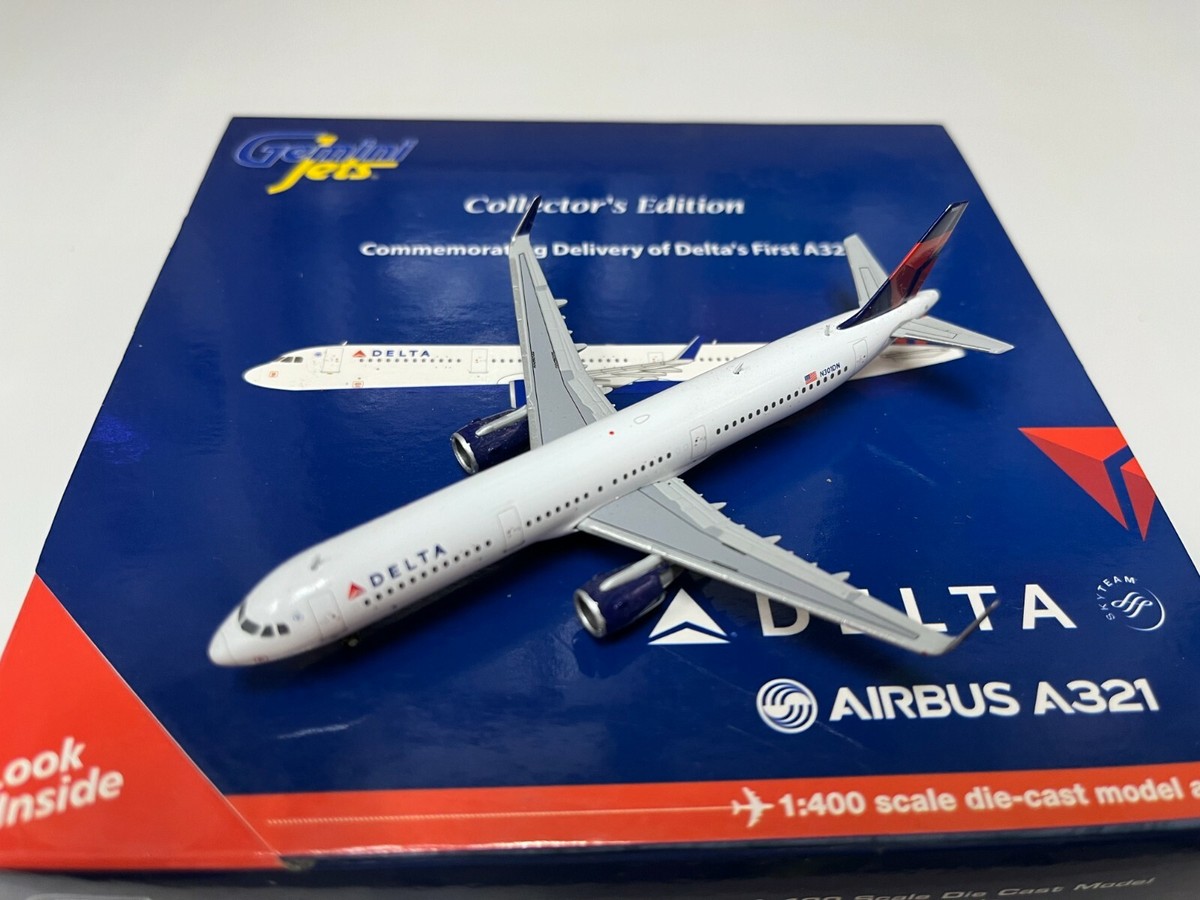 デルタ航空　delta 1/400 a321 NGモデル NG Model 1:400 Delta Airlines Airbus A321 (N339DN) Unboxing