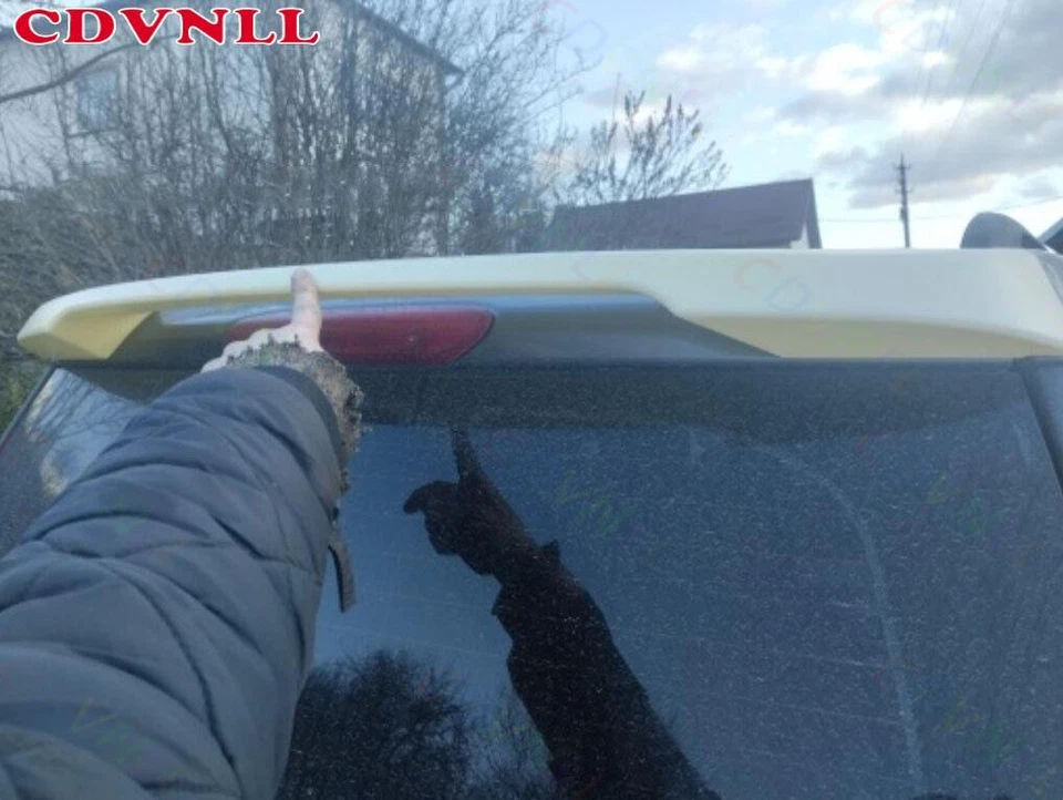 Para LR Freelander 2 LR2 08-15 Alerón Trasero Alerón Labio Tira Borde Sin Acabar Foto 3 de 4