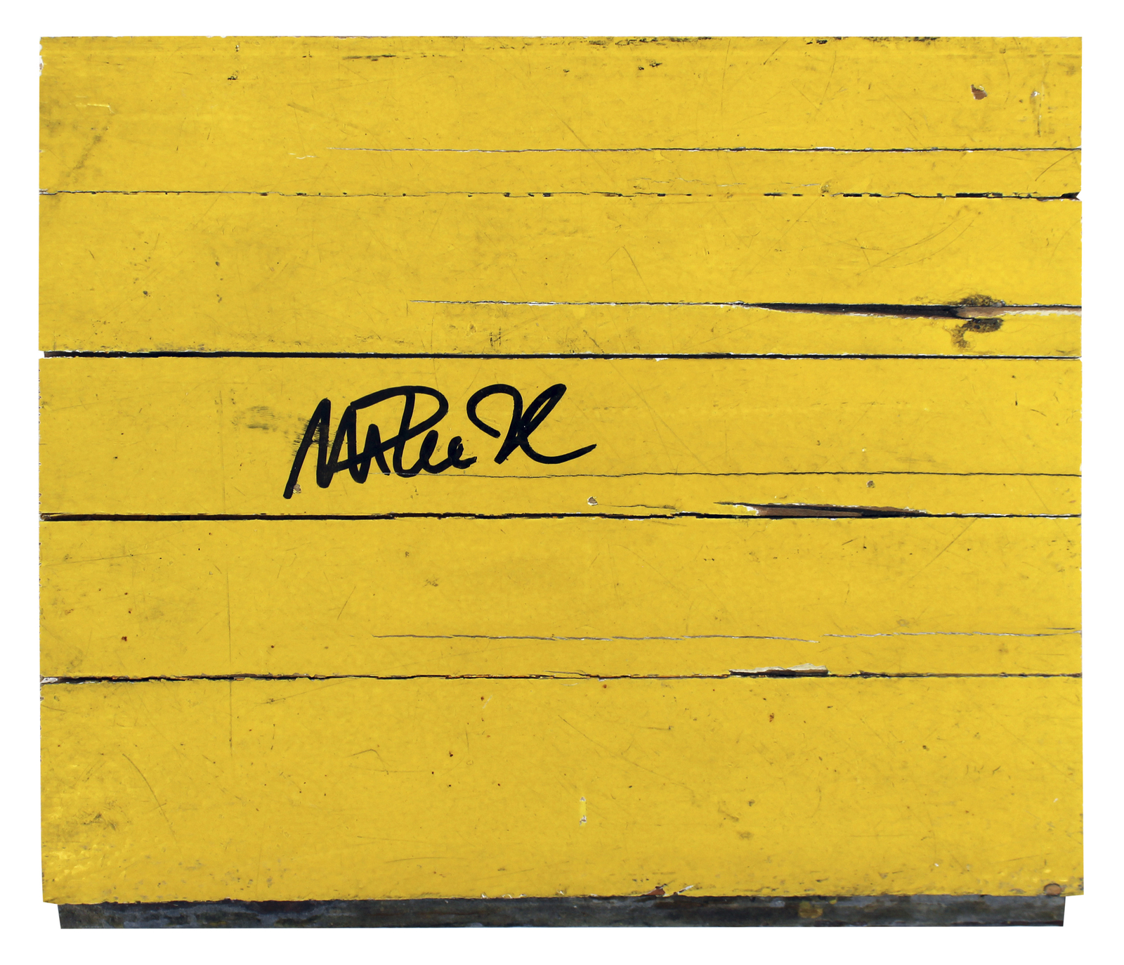 Magic Johnson Autographed Signed Lakers Authentic 8X10 Forum Floorboard PSA/DNA Itp #6A04952 