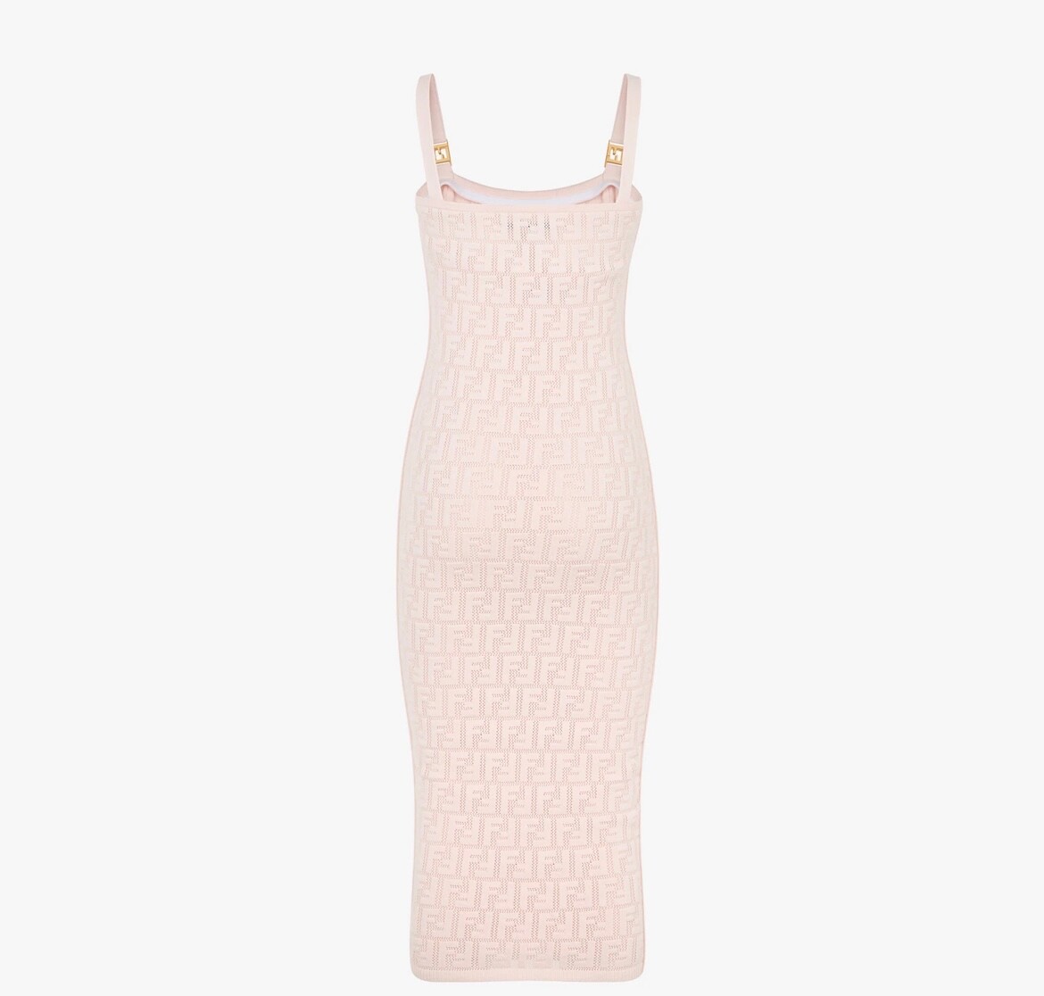 ワンピース FENDI Pink Cotton Blend Dress s-l1200.jpg