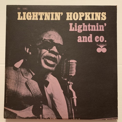 Lightnin' Hopkins Lightnin' And Co. Bluesville Prestige 1964 Reissue