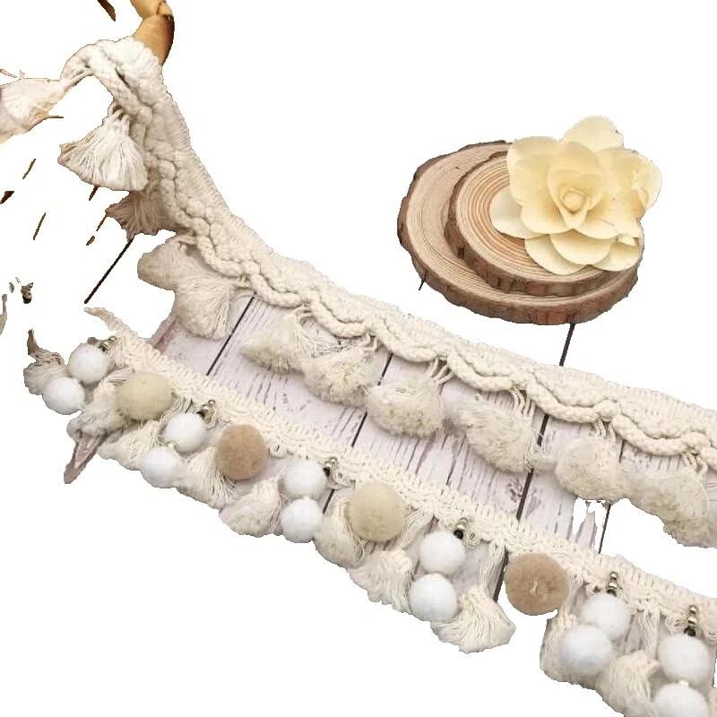 Adornos de Coser de Algodón Pom Pom