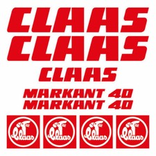 Claas Markant 40 Square Baler decal aufkleber adesivo sticker set