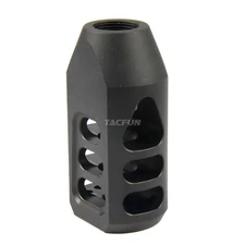 308/300BLK/300WIN/7.62 Tanker Style Muzzle Brake 5/8x24 Thread Pitch