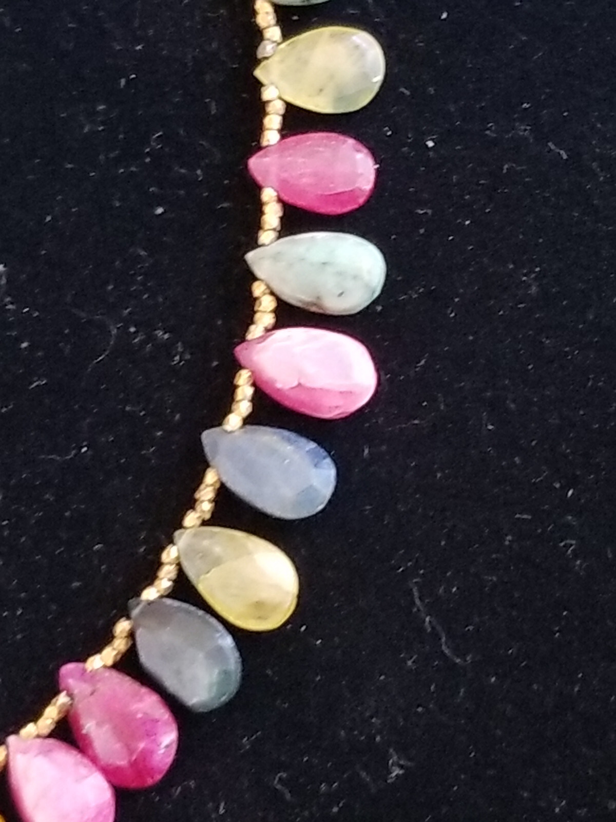 STERLING SILVER MULTI COLORED SAPPHIRES, RUBIES A… - image 12