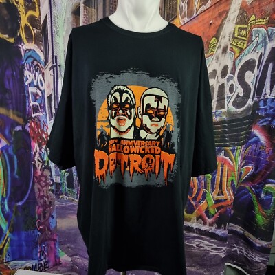 Insane Clown Posse ICP 20th Anniversary Hallowicked Detroit Shirt