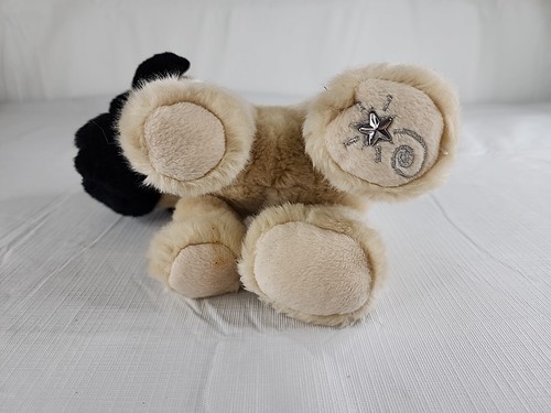 Russ Shining Stars 8" Realistic PUG Puppy Dog Plush Stuffed Animal Beanbag Toy - Picture 8 of 8