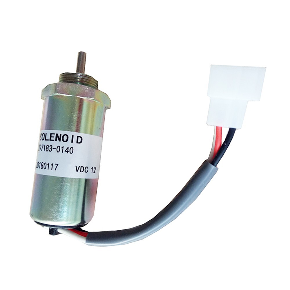 897183-0140 12V Fuel Stop Solenoid MV1-70 Fit for Hitachi