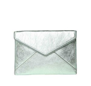 mint green clutch