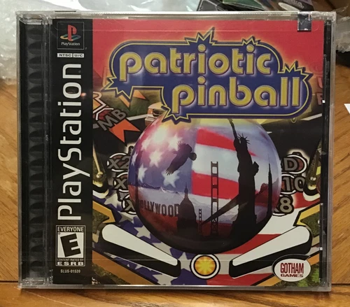 Patriotic Pinball (Sony PlayStation 1, 2003). Brand New & Factory Sealed. PS1.