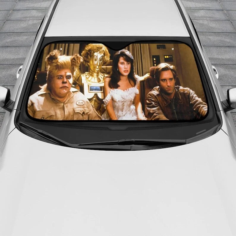 Spaceballs Auto Car Sun Shade, Sun Visor for Car, Car Accessory