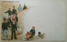 CARTOLINA REGIA GUARDIA DI FINANZA GDF UNIFORME  PRIMA GUERRA REGGIMENTALE M1