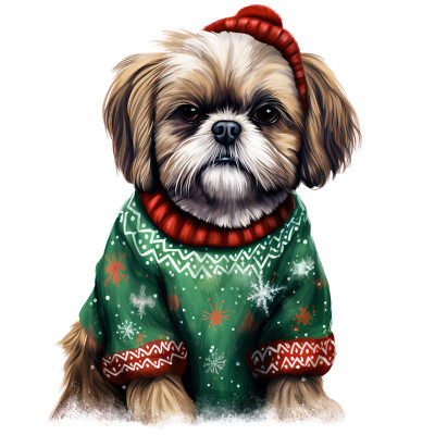 Shih Tzu Auto Aufkleber Hunde Sticker