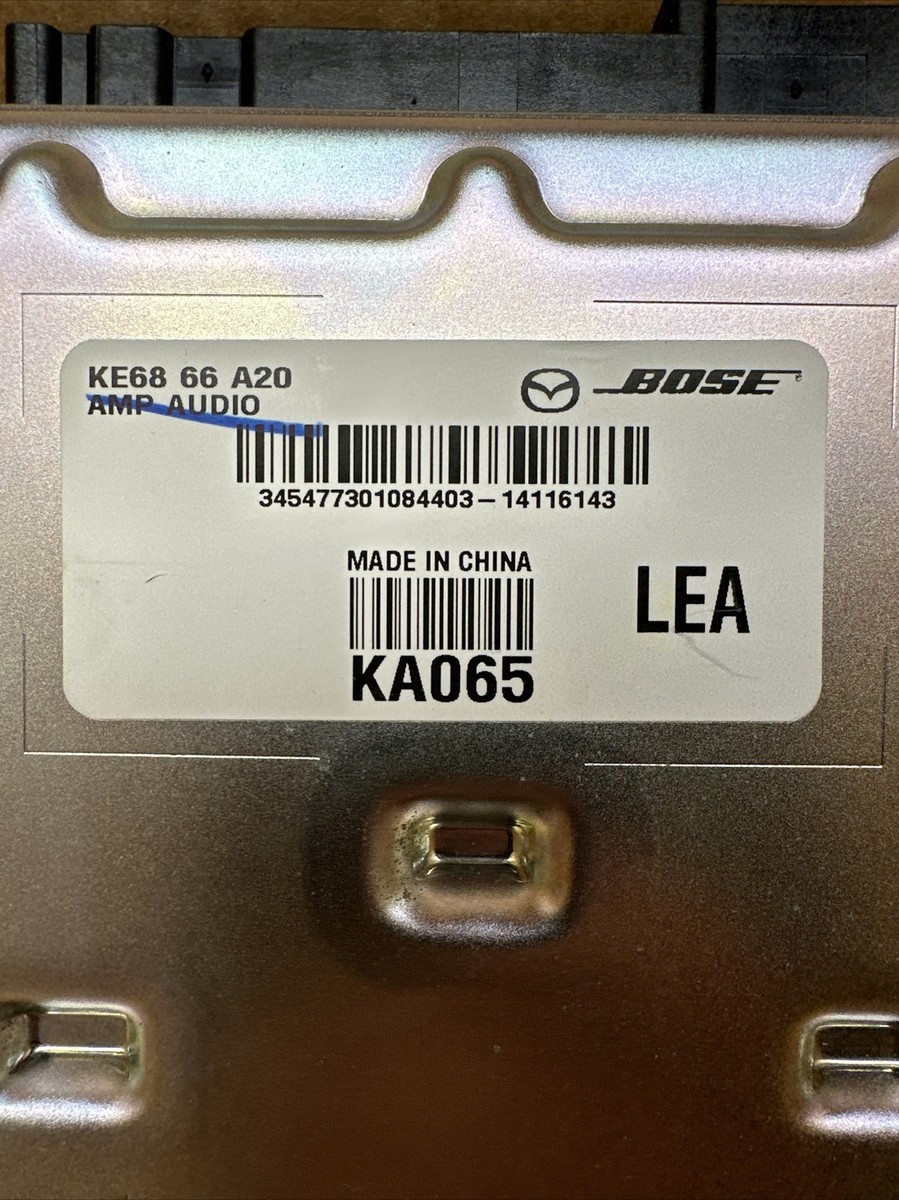 2013-2015 Mazda CX-5 CX5 Bose Audio System Stereo Radio Amplifier