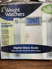 Weight Watcher Scales By Conair Scales For Body Weight Digital Box Damaged New