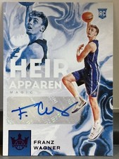 Franz Wagner Rookie Auto Heir Apparent 2021-22 Court Kings RC /49 Basketball