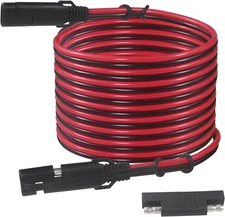 SAE to SAE Extension Cable 16AWG - 20FT SAE Cable Battery Charger Extension C
