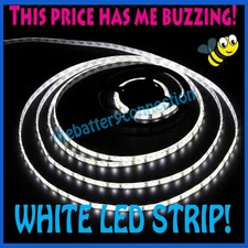 16ft 5630 Super Bright Waterproof 300 LED Strip Light DC12V 6A W/3M Tape Lamp US