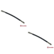 2x BREMBO Bremsschlauch Hinterachse links rechts passend für Audi A2 8Z0 1.4