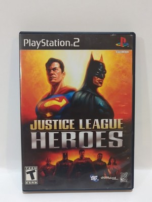 Justice League Heroes (Sony PlayStation 2, 2006) Complete, and tested.