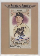 2021 Topps Allen & Ginter's Framed Mini Auto Codi Heuer #FMA-CH Auto 13ib