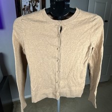 NEW Gap Womens Pink Button-Up Classic Warm Cotton Blend Cardigan Medium