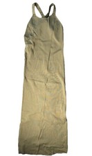 Zara Long Tube Strap Dress Brown Women's Size L