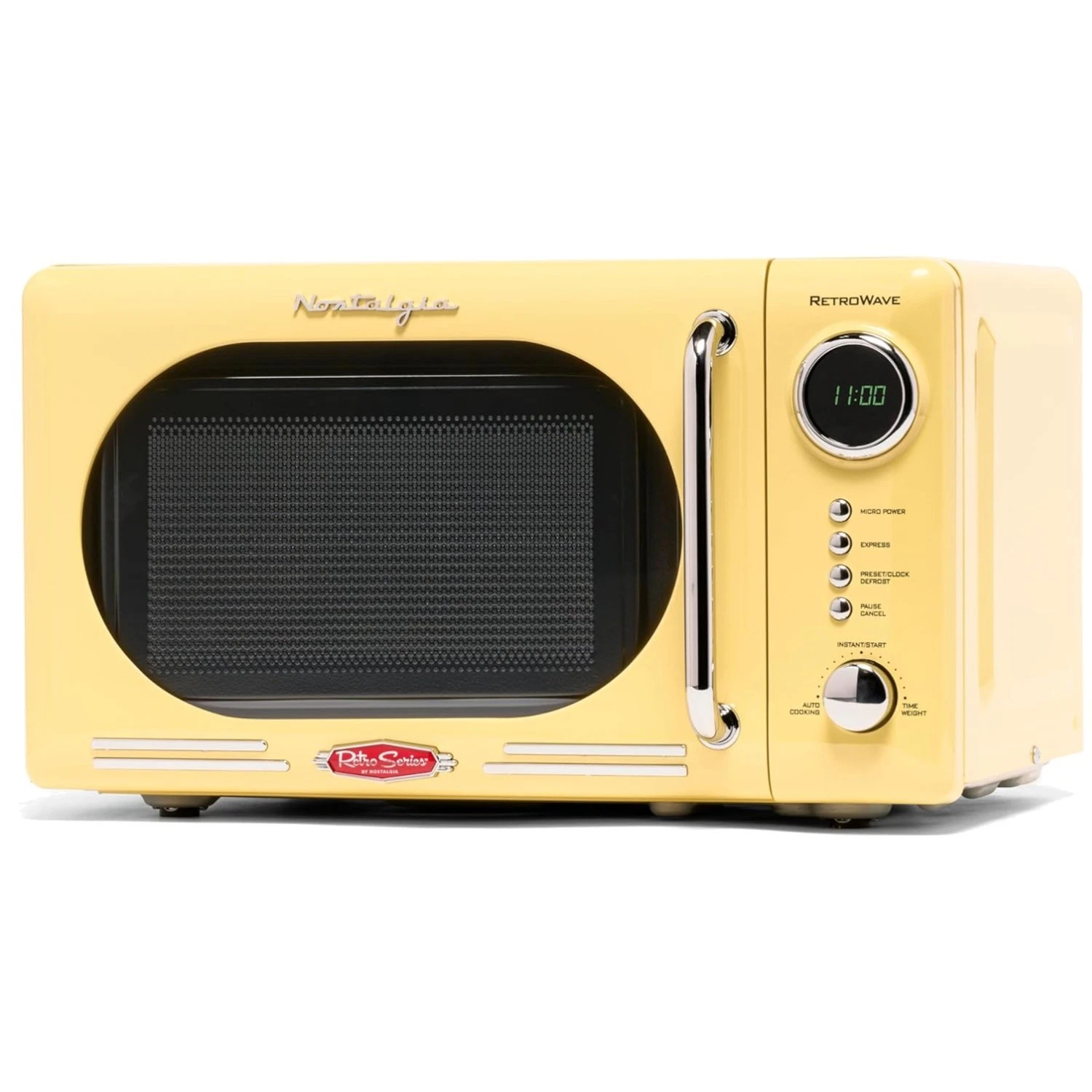Compact Retro Microwave Oven, 0.7 Cu. Ft., 700 Watts, LED Display & Safety Lock
Opens in a new windo