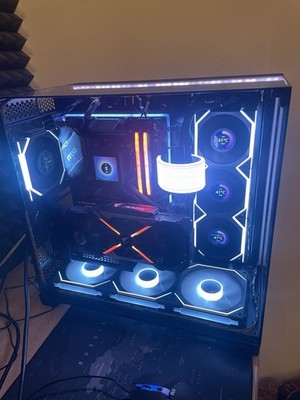 Lian Li  Gaming PC Tower Schwarz NVIDIA GeForce RTX RGB-Beleuchtung