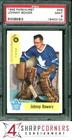 1958 PARKHURST #46 JOHNNY BOWER HOF ERROR MISSPELLED BOWERS POP 9 PSA 9