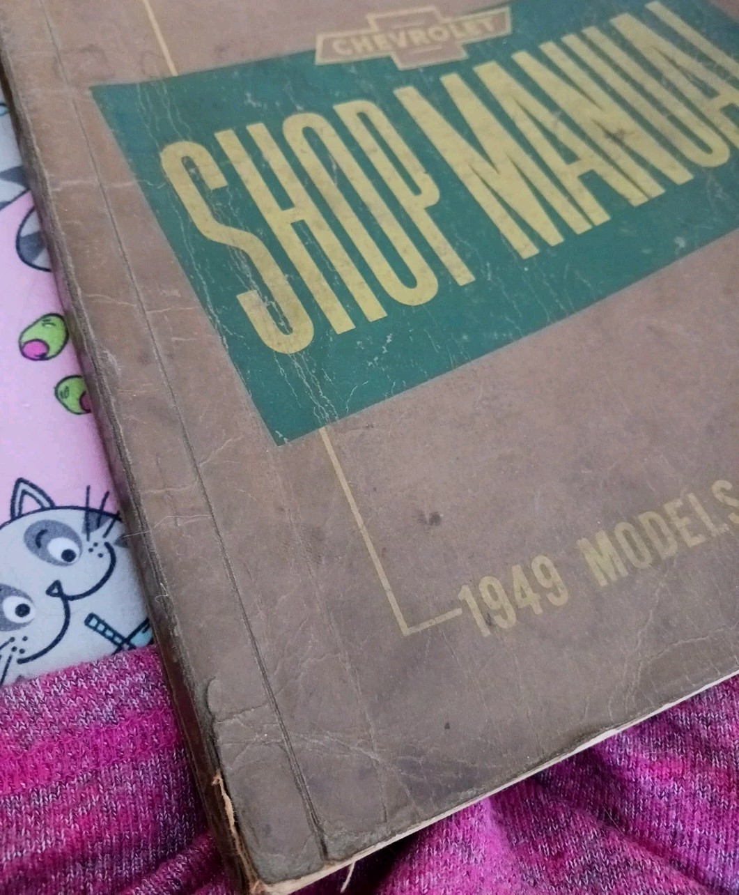 Chevrolet Shop Manual for Passenger Cars Repair Guide OEM Original Vintage 1949 thumbnail 19