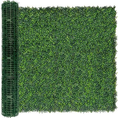 Artificial Ivy Privacy Fence Screen:48''x 128'' (43 SQFT) 4-Layer Leaf UV-Anti ...