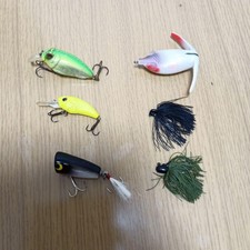 Megabass Cyclone 12g Lure Set with Mini Combat Crank, Hopper, and Rubber Jigs