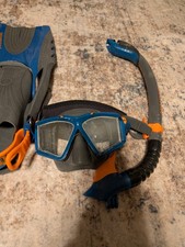 U.S. Divers Snorkel Set Mask Fins Snorkel With Carry Bag Size S/M Adult