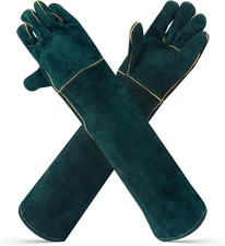 23.6" Animal Handling Gloves – Bite & Scratch Resistant, Flexible and Durable...