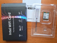 WiFi 6E Wireless Card Intel AX210 NGW Bluetooth 5.3 Tri-Band 5400Mbps 64bit