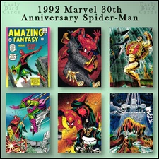 1992 Marvel 30th Anniversary Spider-Man (1-90) / Pick Your Cards / Buy4+ Save30%