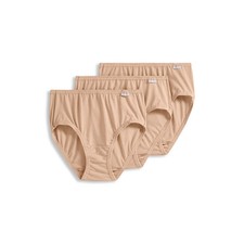 Jockey Women's 100 Cotton Elance Hipster - 3 Pack