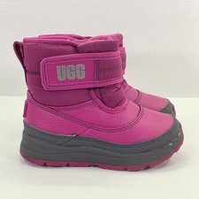 UGG Toddler Girls 8 Taney Weather Snow Boots Magenta Pink Thinsulate 200g