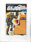 FRAG VIPER GRENADE THROWER Vintage GI Joe Full Card Back Uncut File Card  Hasbro