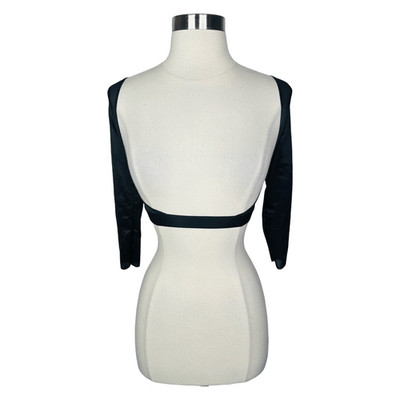 SKIMS Barely There Shapewear Open Bust Arm Shaper Size XXS Onyx Kim Kardashian