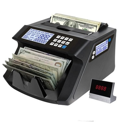 PRO-4700 Money Counter Machine, Professional Cash Counting, Counts Value of S...