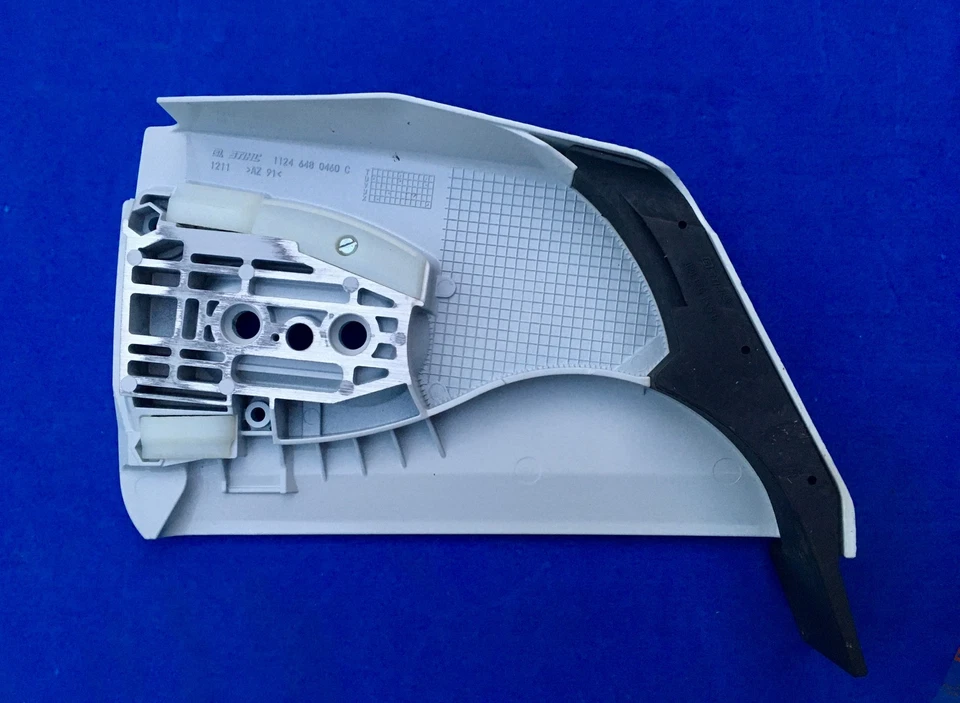 STIHL Genuine 084, 088, MS880 Clutch Cover with Rubber Chain Catcher / Chip Flap - Image 2 of 3