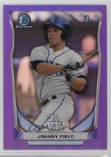 2014 Bowman Chrome Prospects Purple Refractor 79/150 Johnny Field #BCP57 7eo