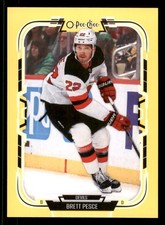 2025-26 O-Pee-Chee Yellow Border #218 Brett Pesce New Jersey Devils