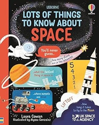Lots of things to know about Space Hardcover Laura Cowan