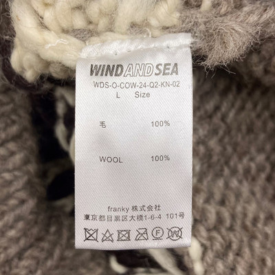 Used Wind And Sea Cowichan Sweater Beige Size L 281224 Used Wind And Sea Cowichan Sweater Beige Size L 281224