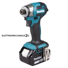 MAKITA DTD173RTJ avvitatore impulsi  attacco 1/4" 18v 2 batterie 5ah brushles...