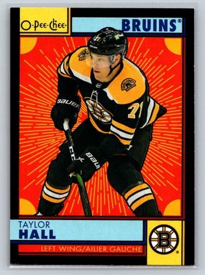 2022-23 O-Pee-Chee Retro Black Border Taylor Hall 097/100 Boston Bruins #43